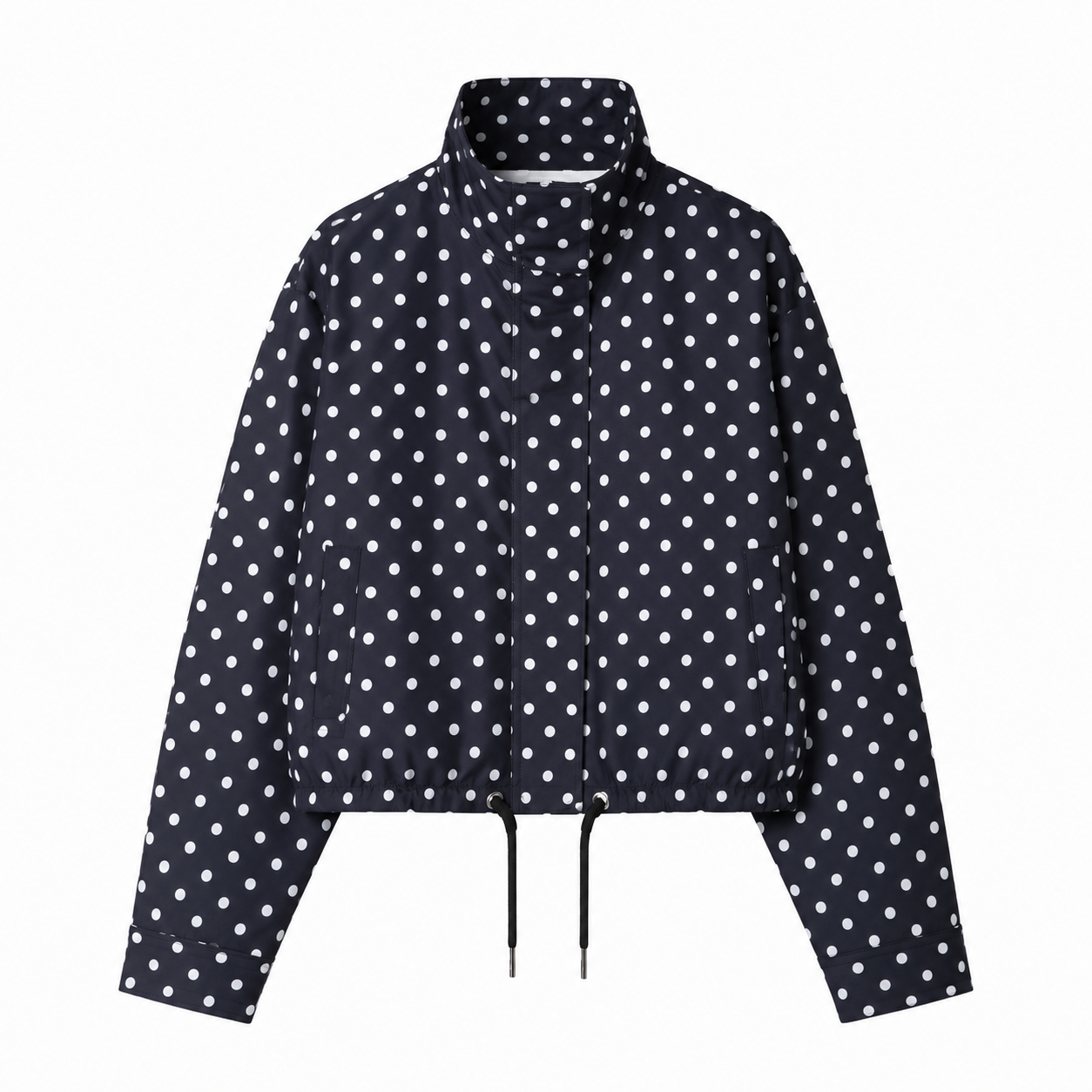 Jacket Polka Dot Negro & Blanco