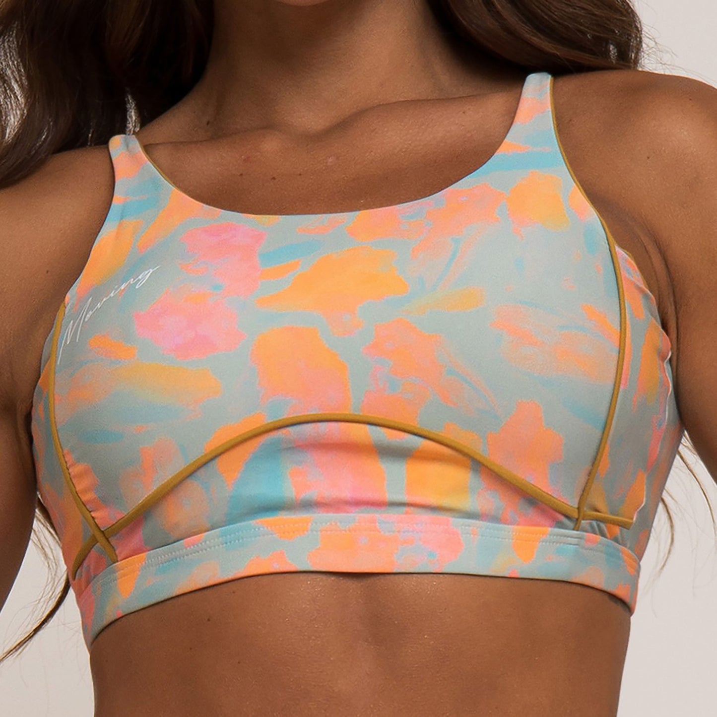 Miami Vibes Falda con Pantalón & Crop Top