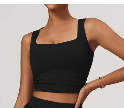 Pretty Basic Crop Top Negro