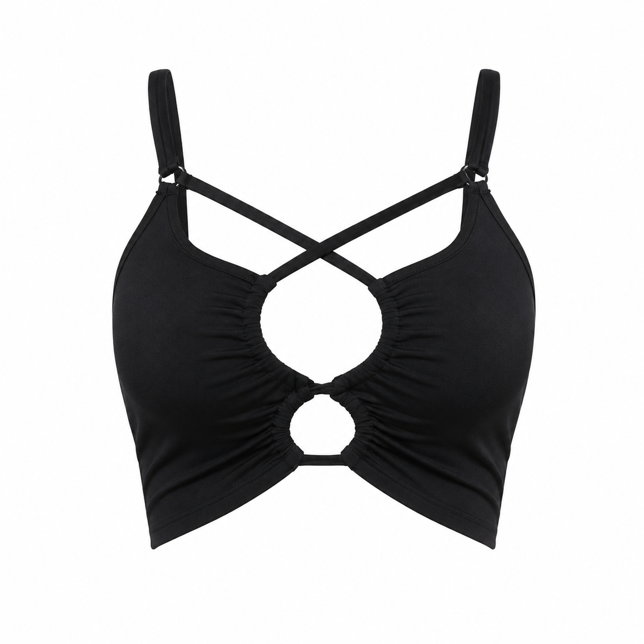 Spicy Crop Top Negro