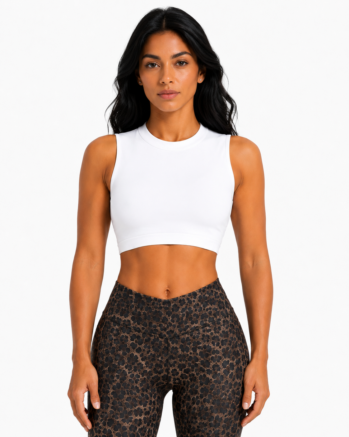 Madona Crop Top Blanco