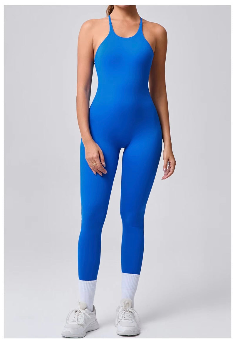 Good Girl Jumpsuit Skinny Azul Royal