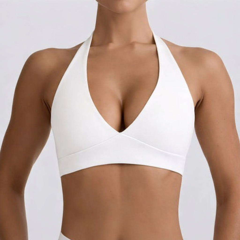 Quebec Crop Top Blanco