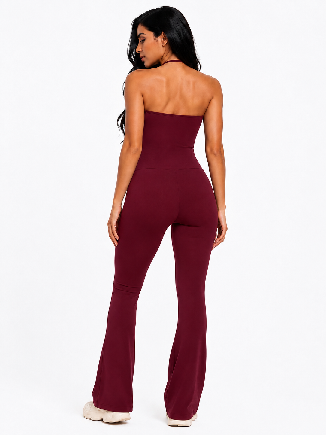 Enterizo Palazo Halter Vino