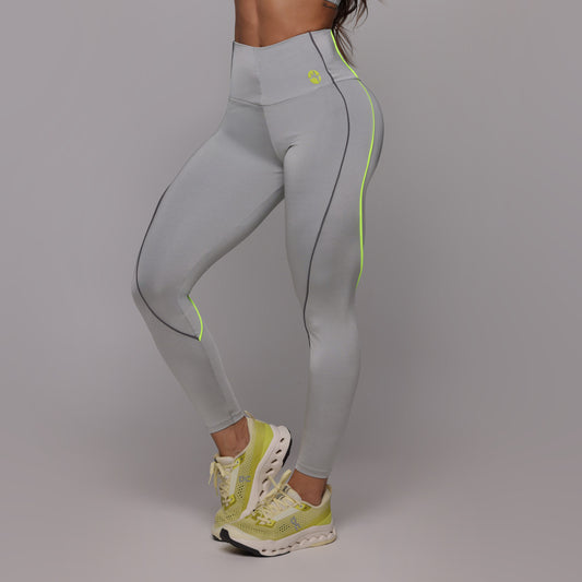 Silver Neon Legging Brasileño