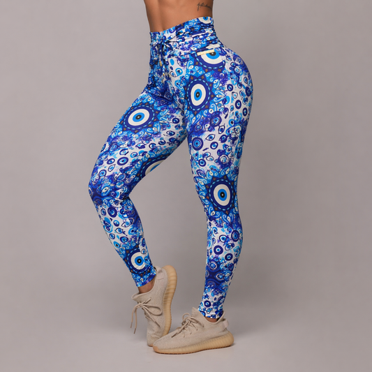 Blue Eyes Legging Brasileño Scrunch