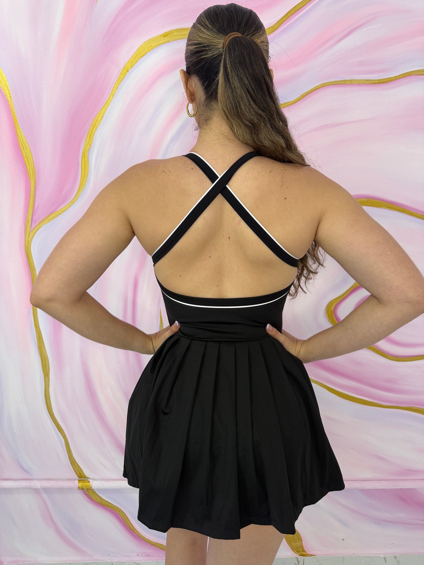 Sassy but Chic Traje con Pantalón Negro