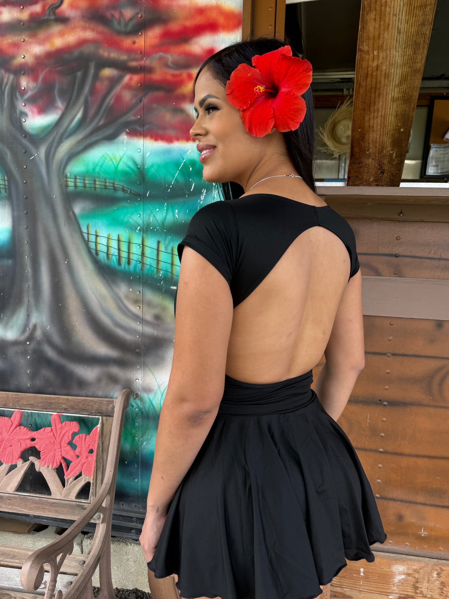 Kym Traje Brasileño Negro con Pantalón