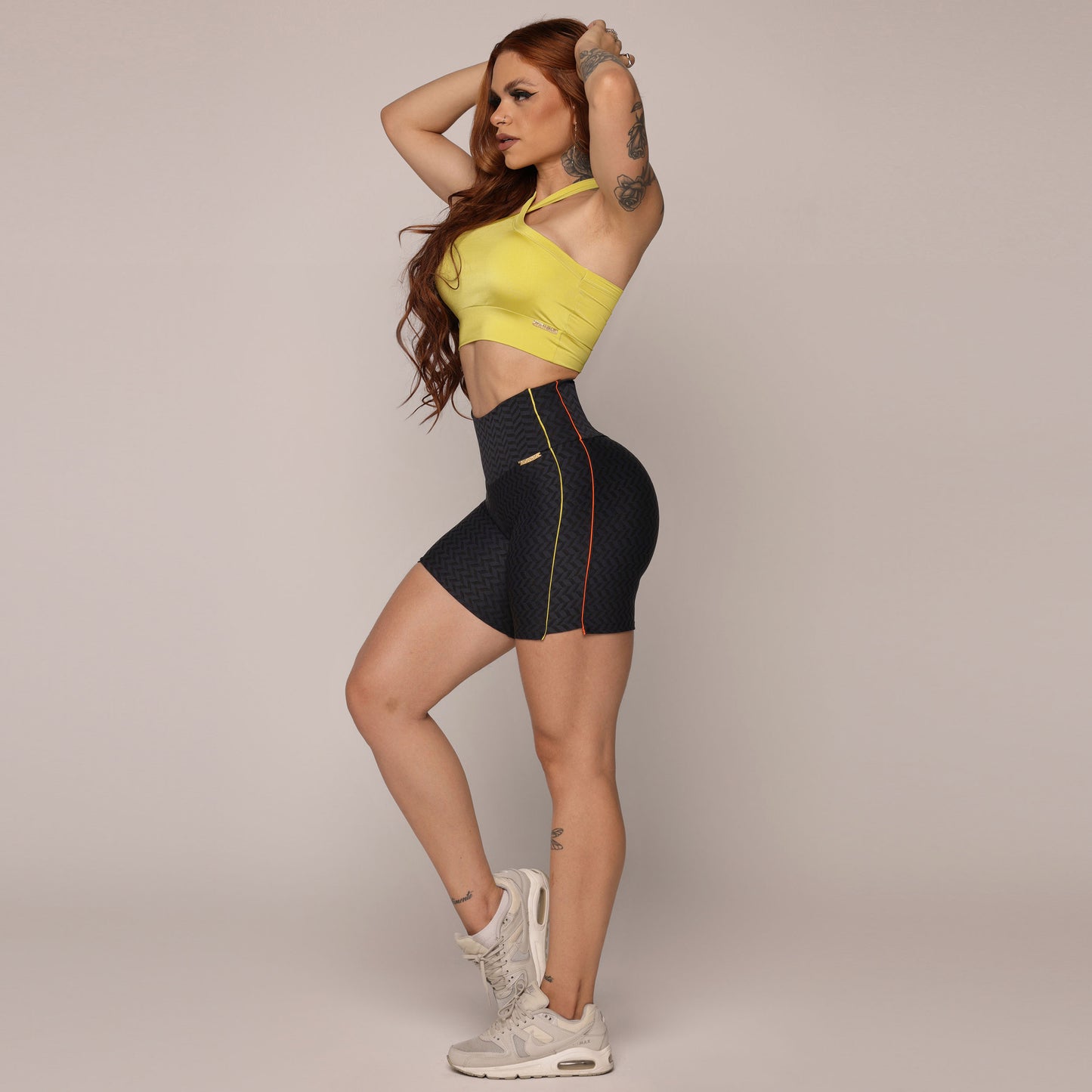 Jacquard Short Brasileño Scrunch & Top