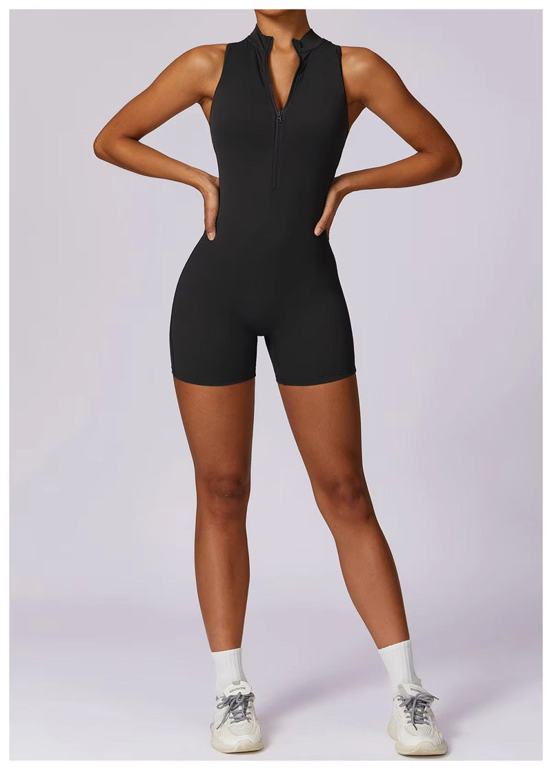 Yas Queen Romper Scrunch Negro
