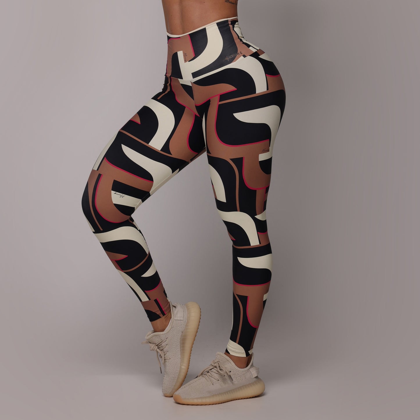 Abstract Energy Legging Brasileño & Crop Top