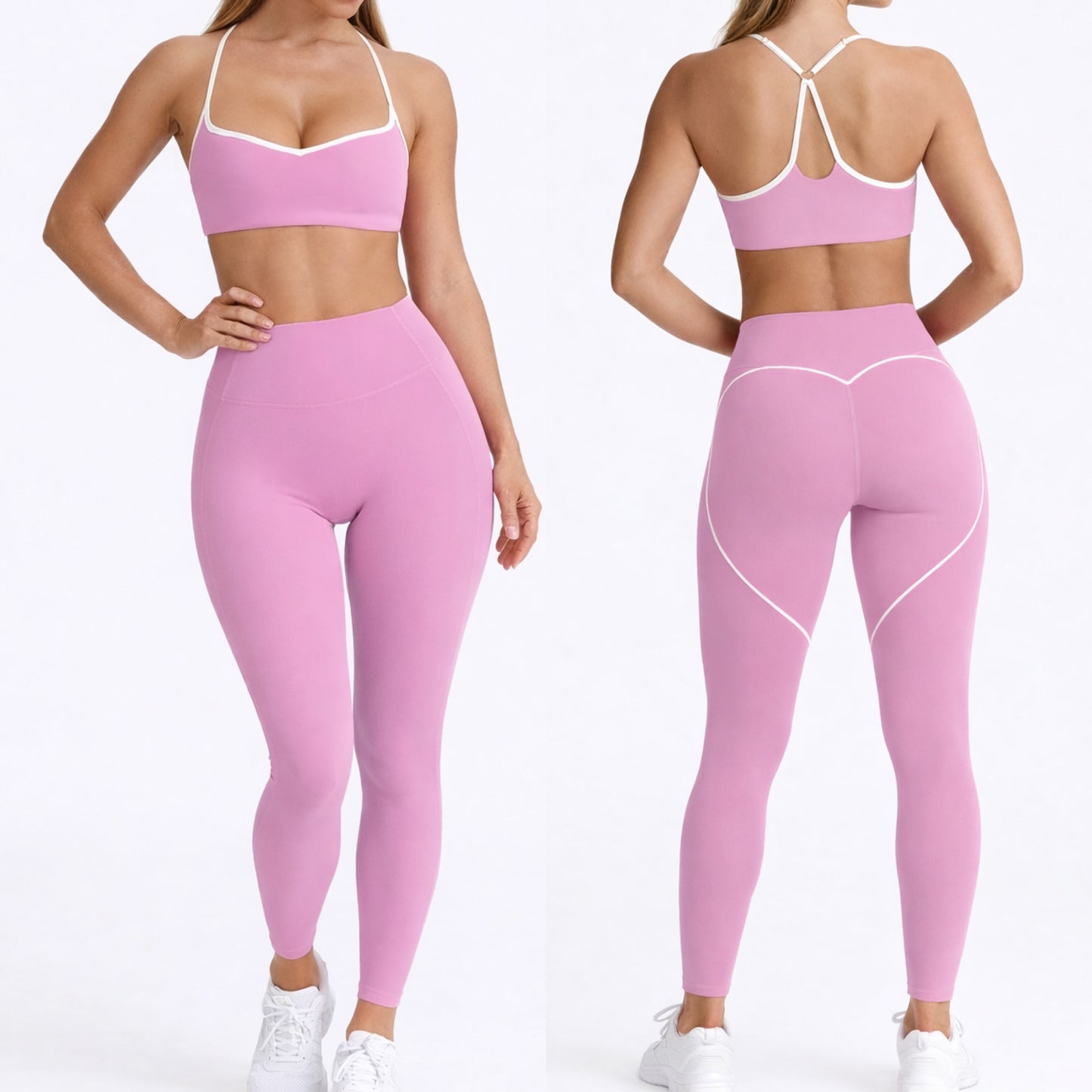 Baby Girl Legging Pink & Crop Top