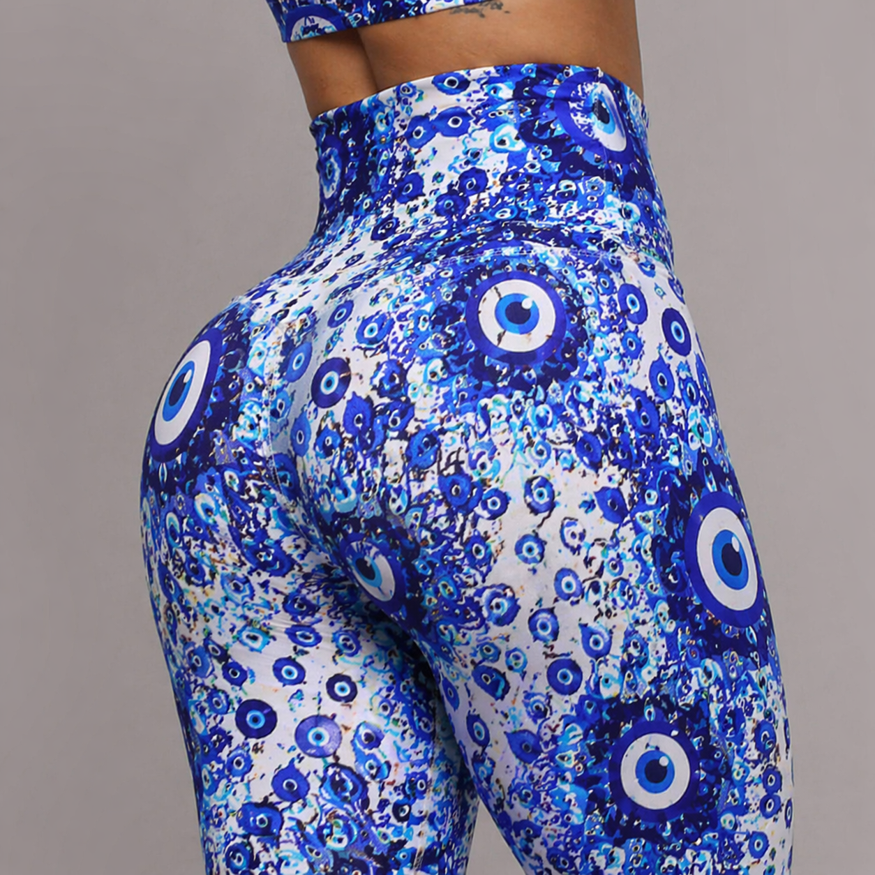 Blue Eyes Legging Brasileño Scrunch