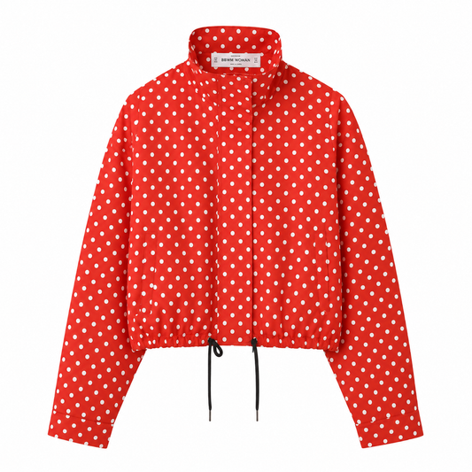 Jacket Polka Dot Rojo & Blanco