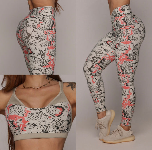 Poison Snake Legging Brasileño & Crop Top