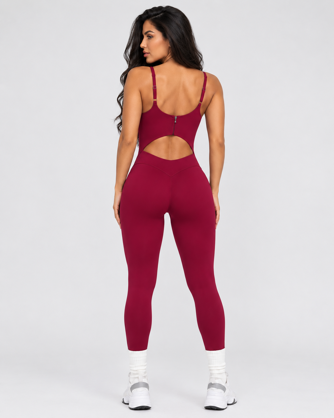 Nizuc Enterizo Rojo con Zipper