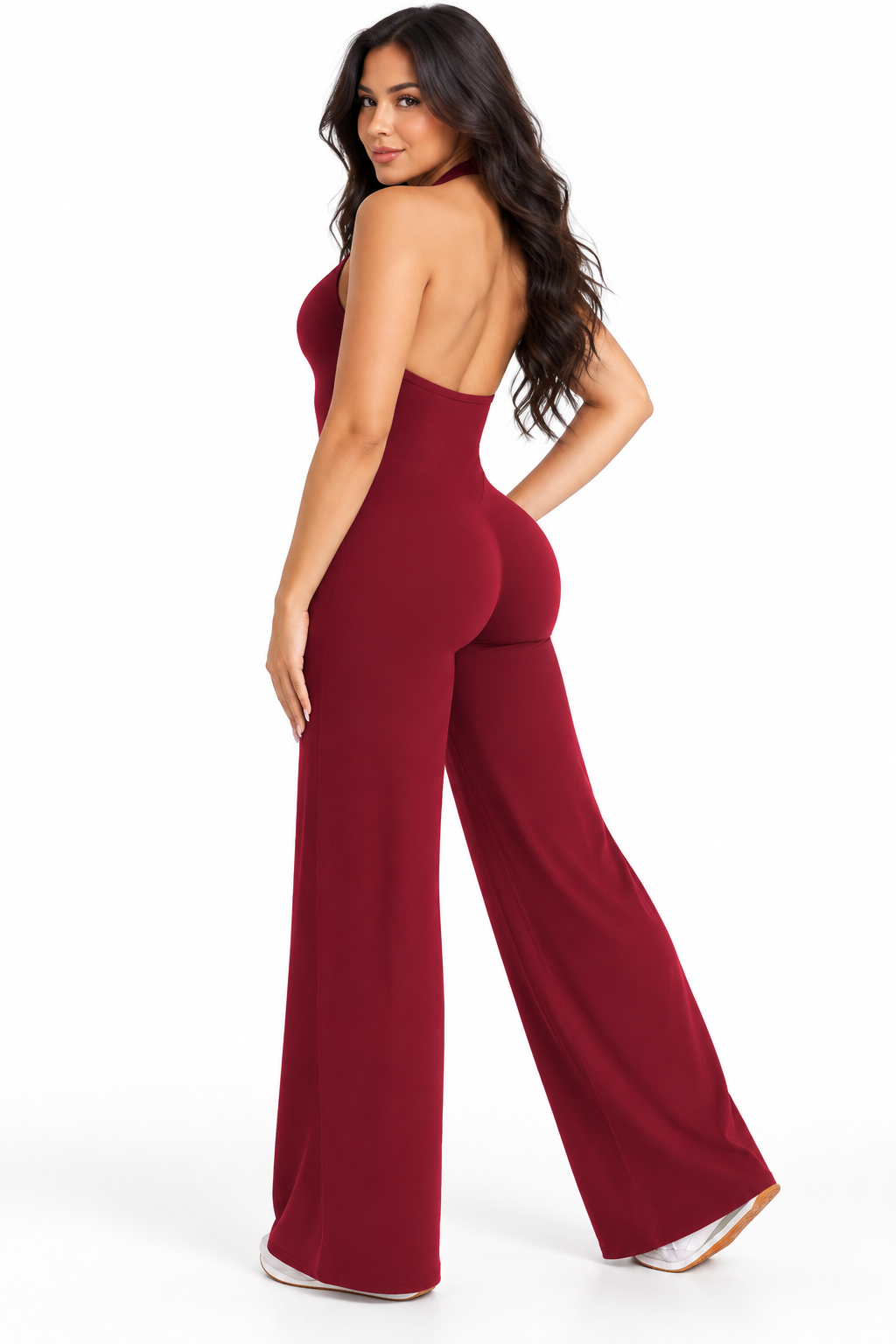 Gorgeous Jumpsuit Palazo Red Cherry
