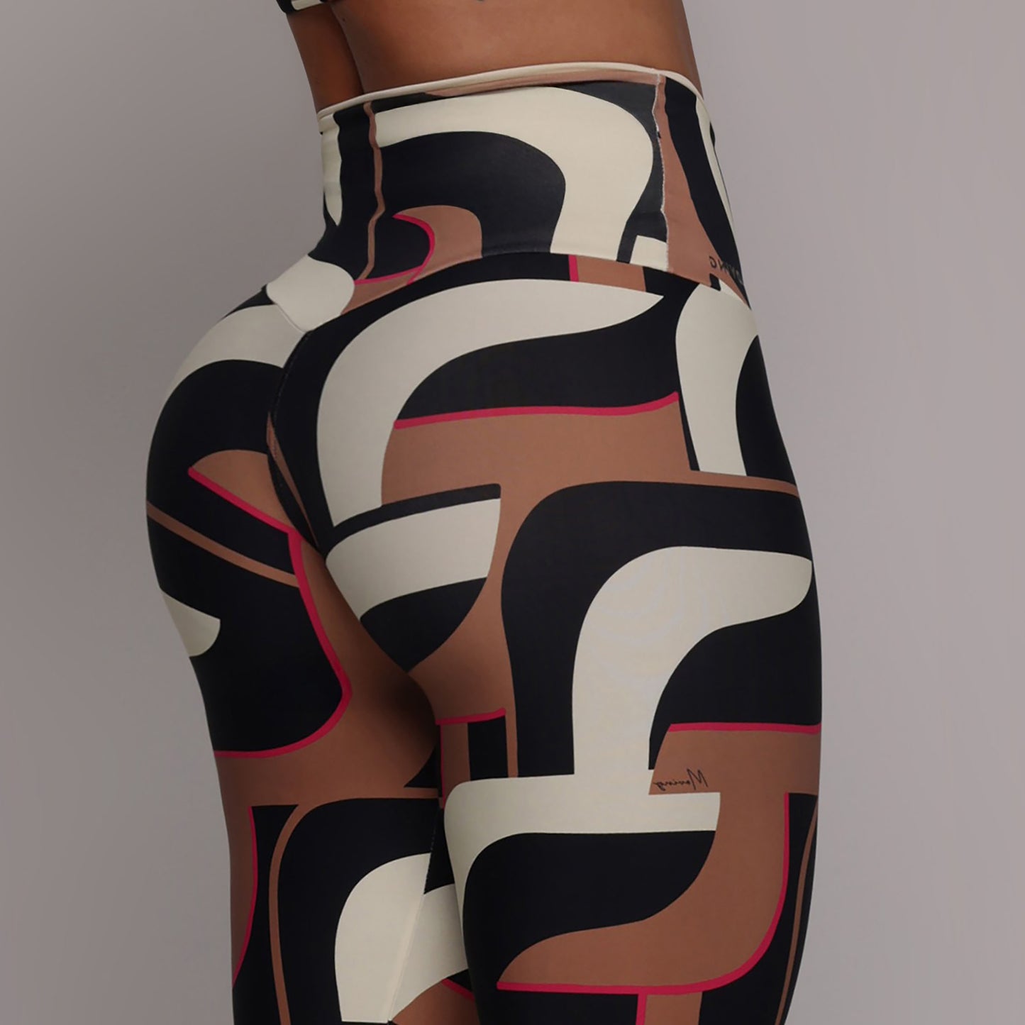 Abstract Energy Legging Brasileño & Crop Top