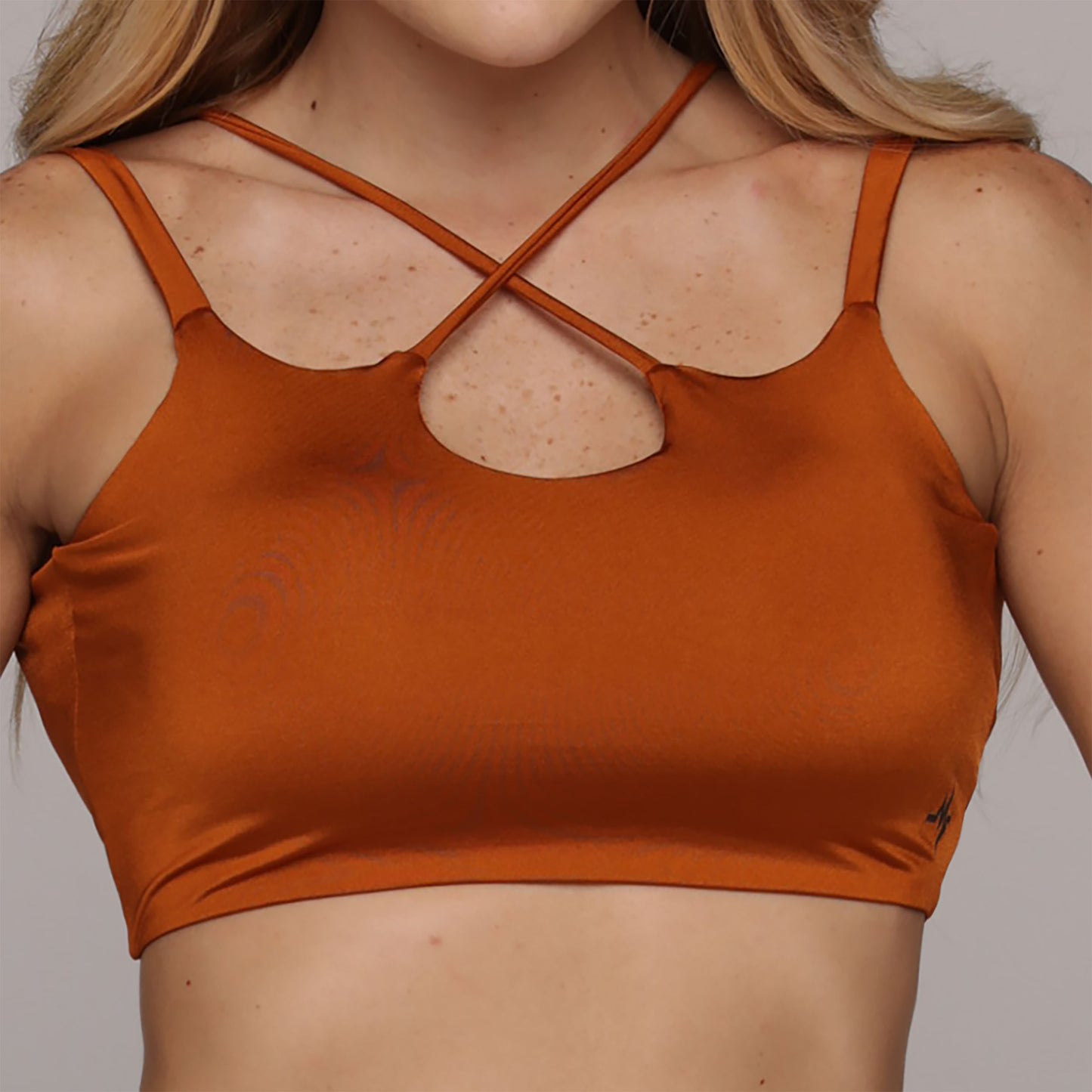Aspen Copper Crop Top
