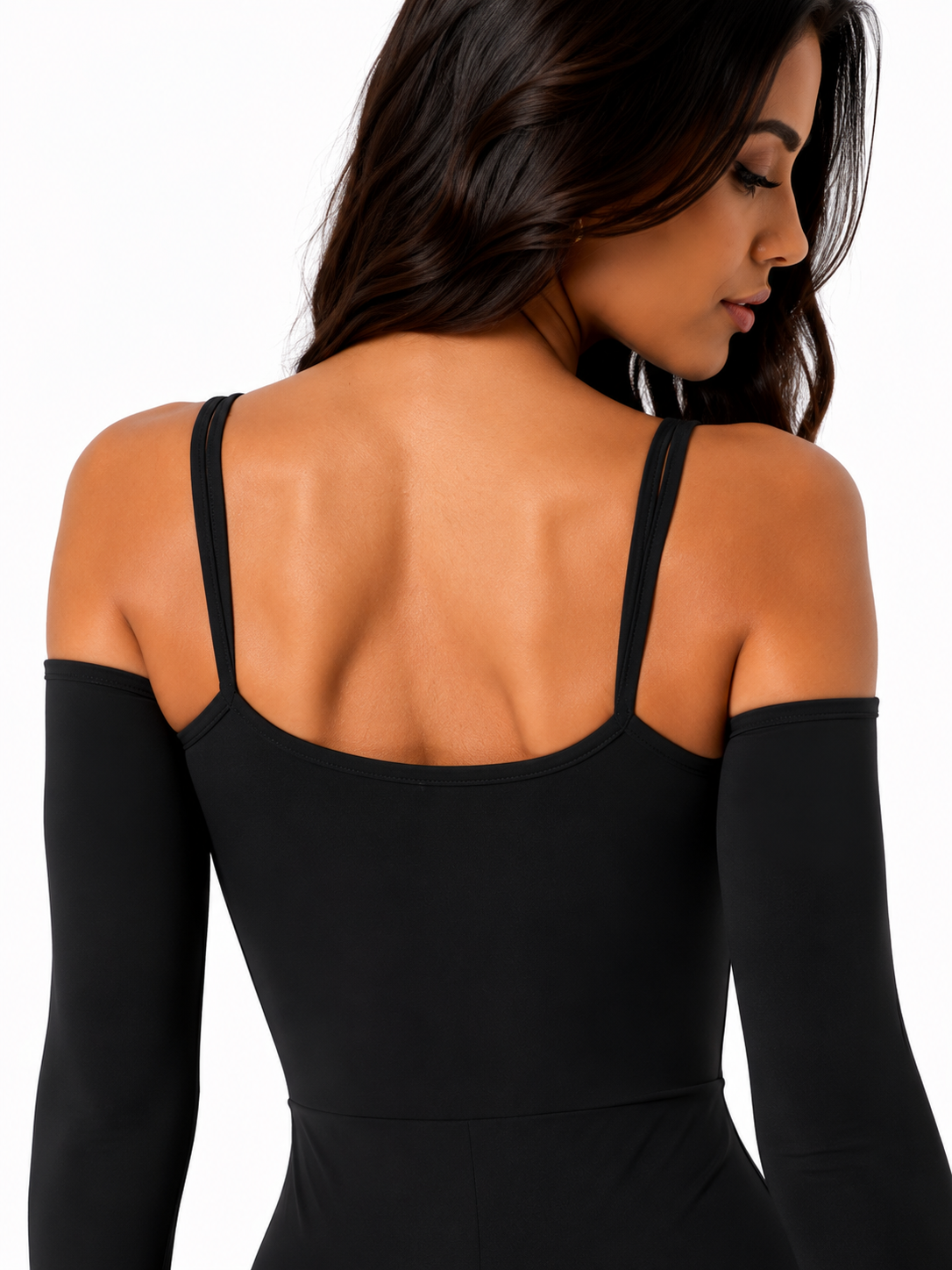 Dream Girl Flared Jumpsuit Negro