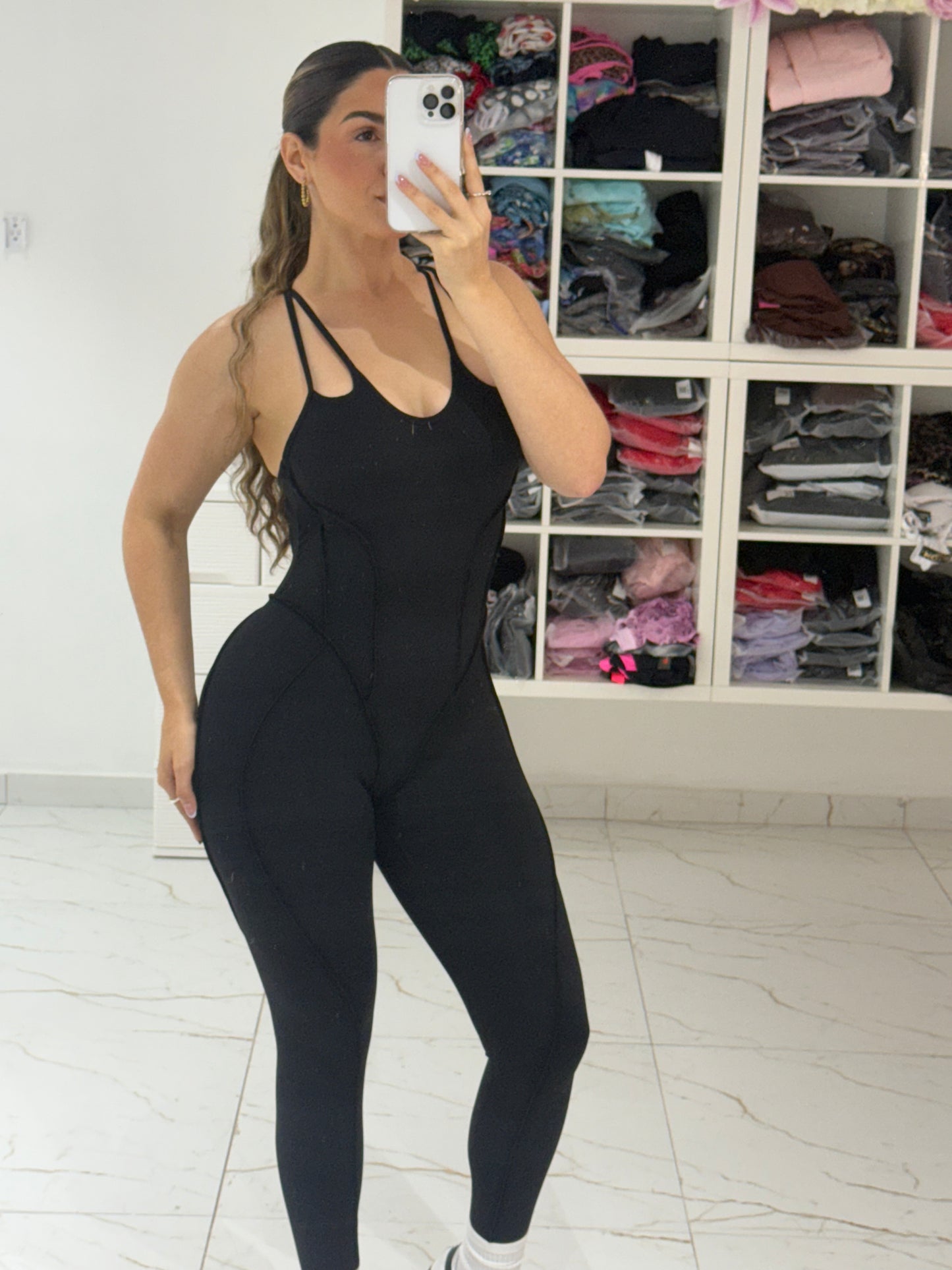 Body Sculpt Enterizo Negro