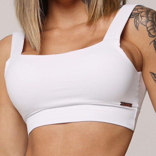 Basic Crop Top Blanco
