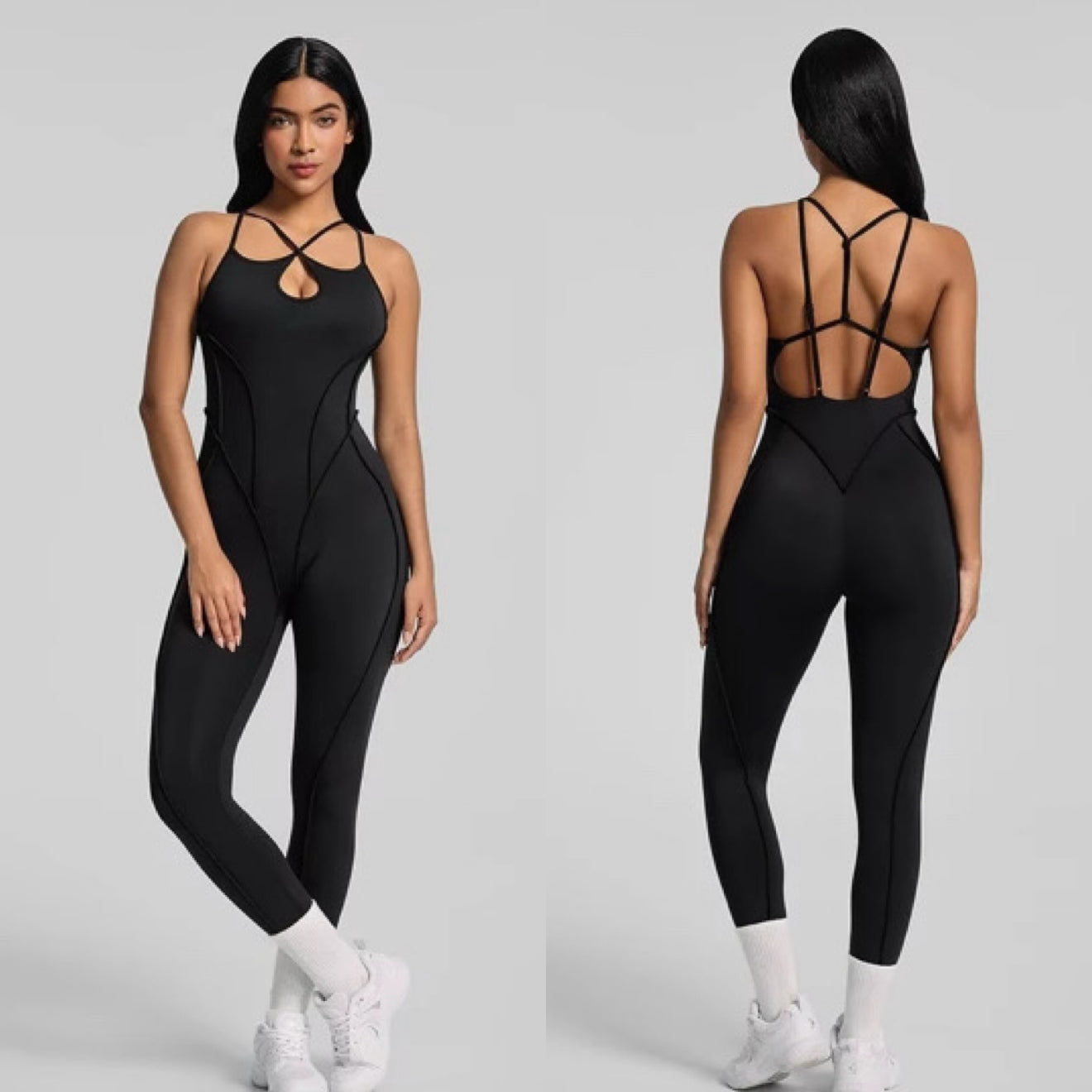 Body Sculpt Enterizo Negro