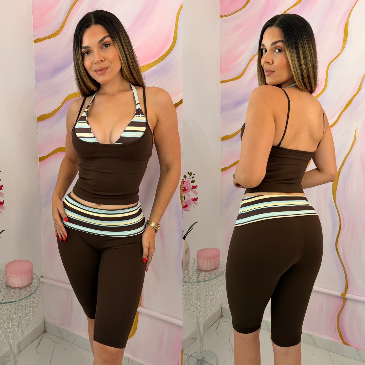 Monaco Legging Capri & Top Coverage