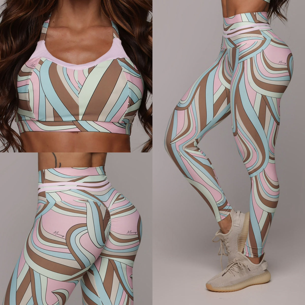 Dolce Vita Legging Brasileño Scrunch & Crop Top