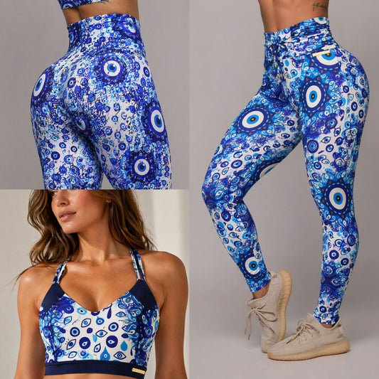 Blue Eyes Legging Brasileño & Crop Top